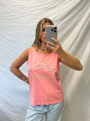 Vintage Clearwater Beach Single Stitch Tank