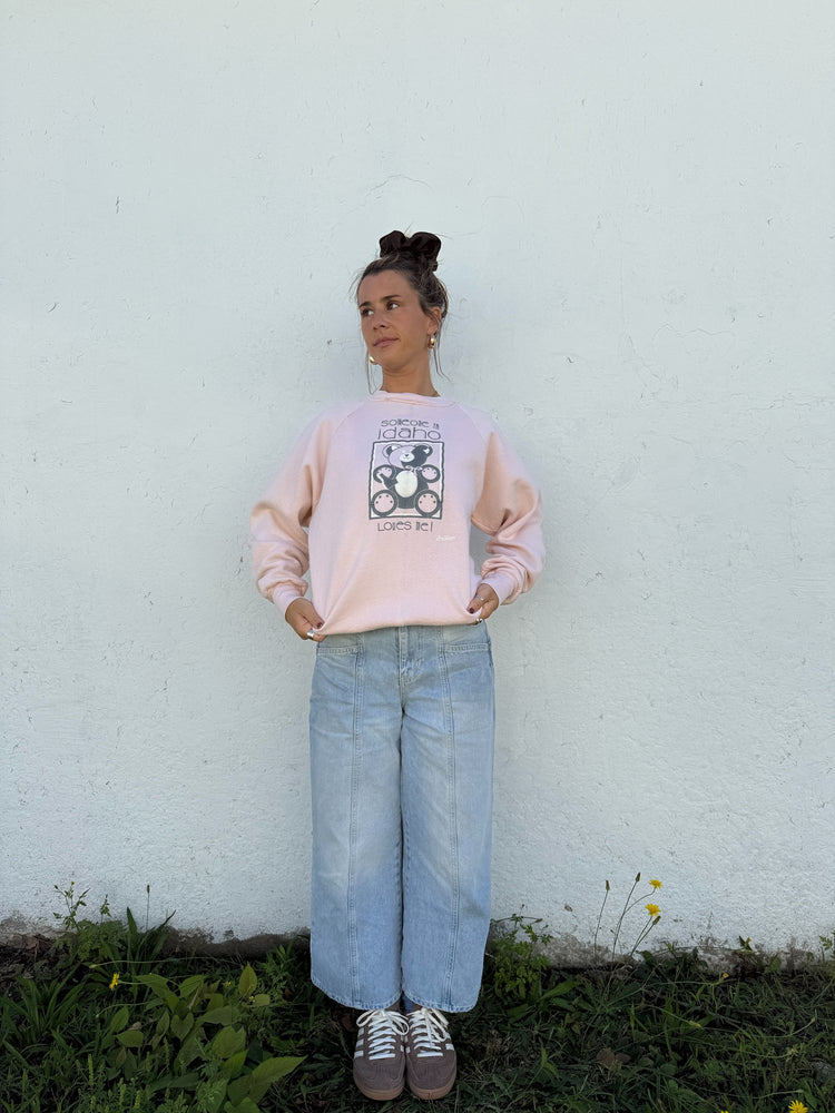 80's Idaho Teddy Crewneck