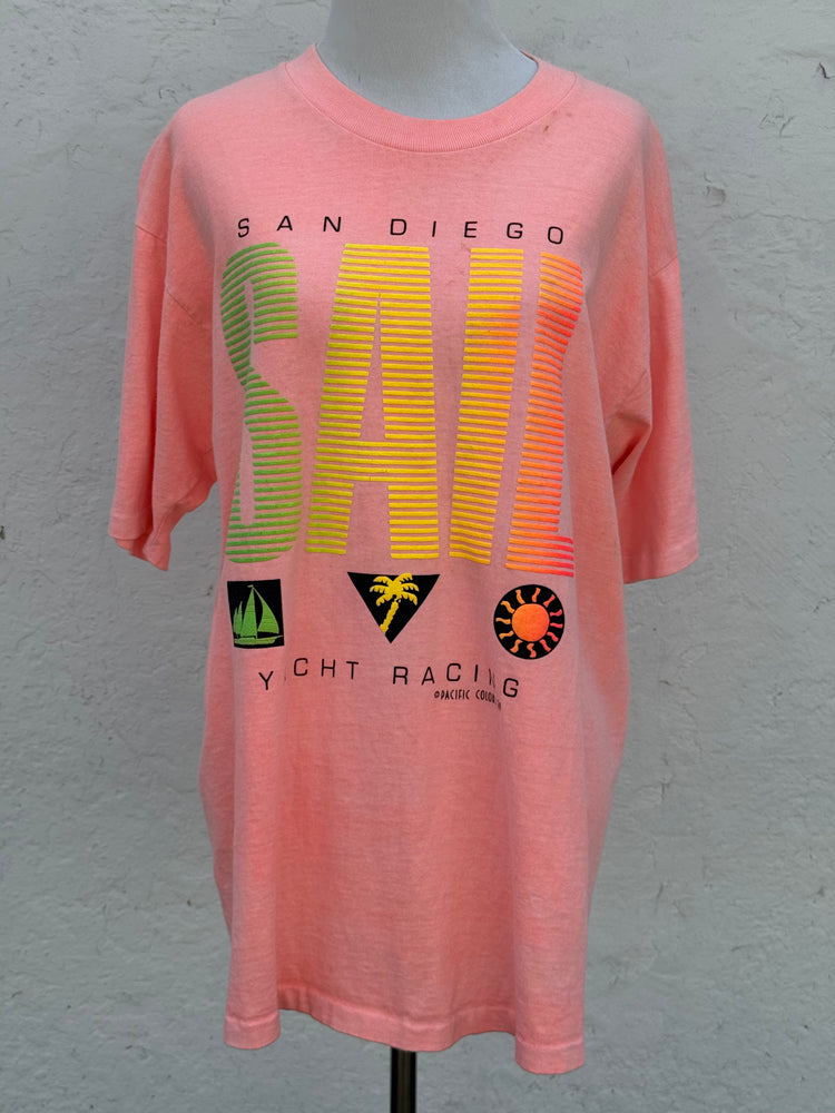 San Diego Sail - Single Stitch Tee