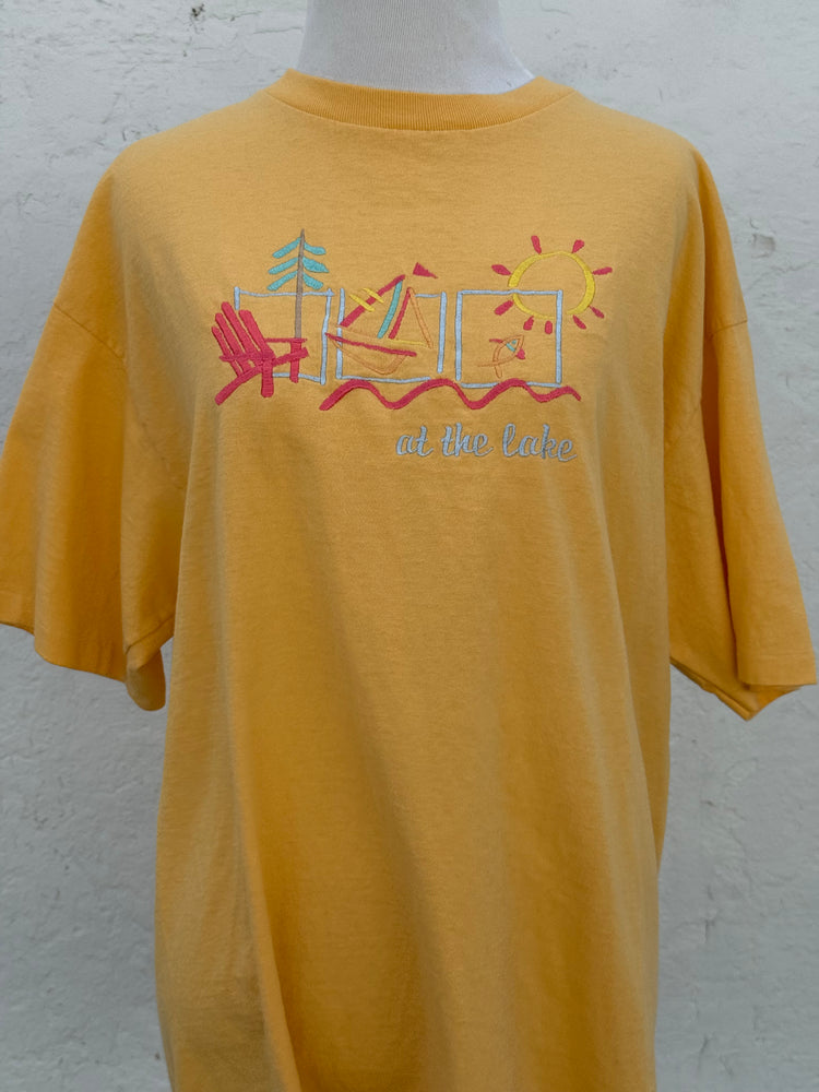 At the Lake - Single Stitch Tee