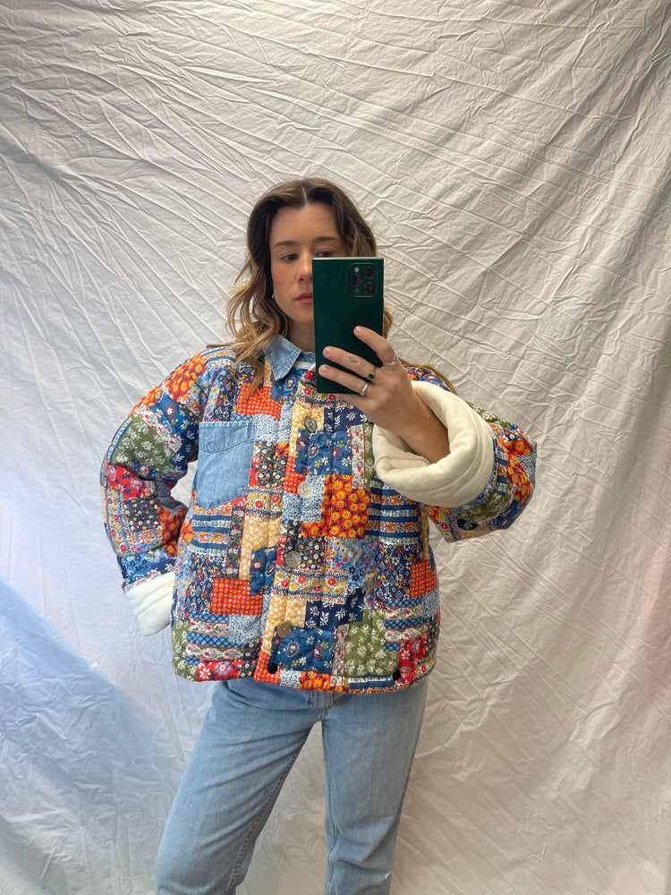 Handmade Puffer Jacket - Large