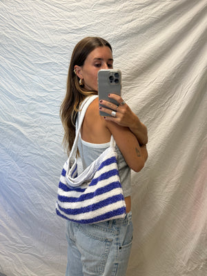 Towel Bag - Purple Fuzz