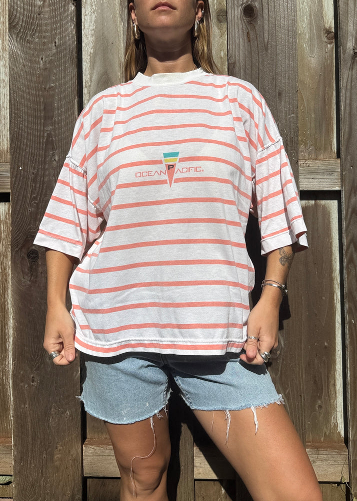 80's Ocean Pacific Peach Tee