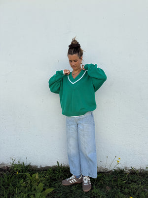Vtg Cotton Country Club Sweater