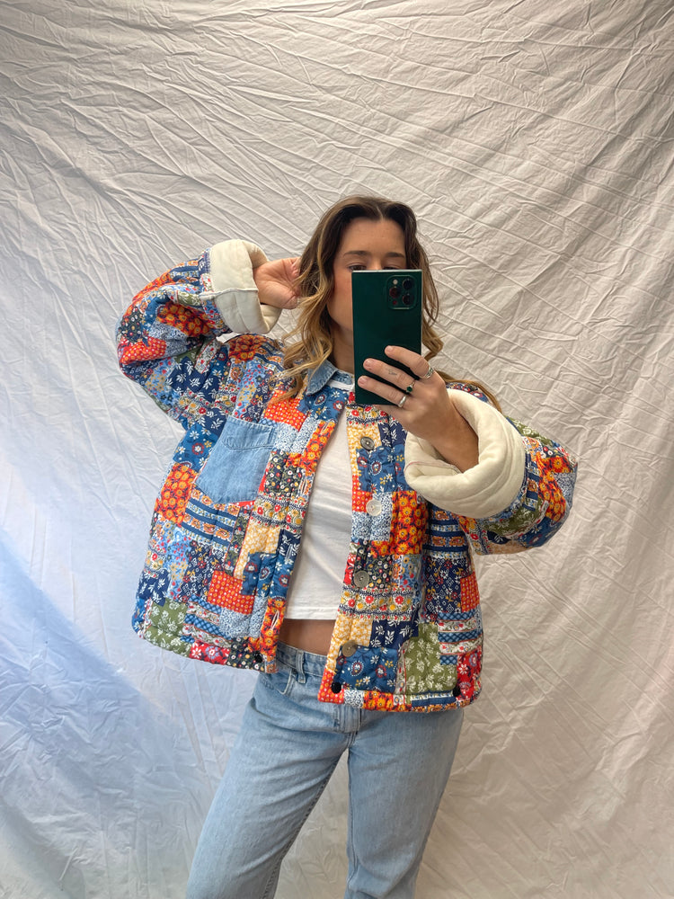 Handmade Puffer Jacket - Large