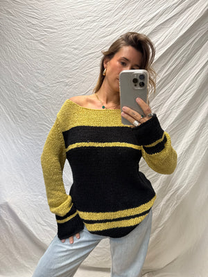 90's Knit Slouch Sweater