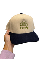 Peppy Cord Hat - Navy Block