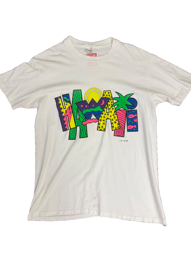 Vintage Vibrant Hawaii Tee