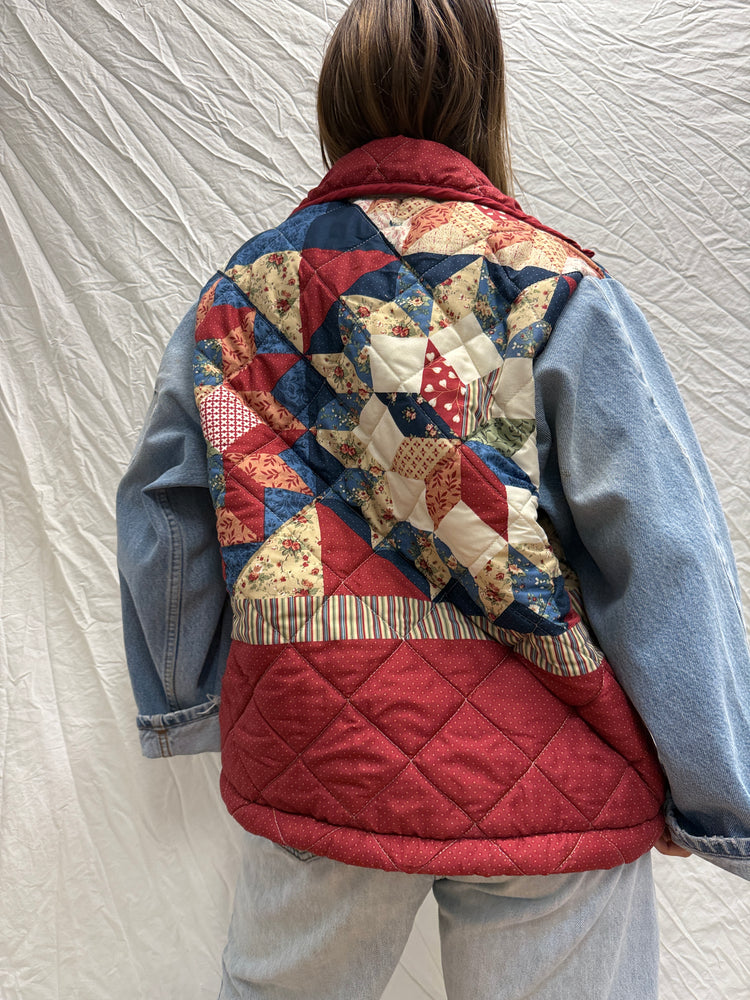 Handmade Jacket  - Denim + Quilt