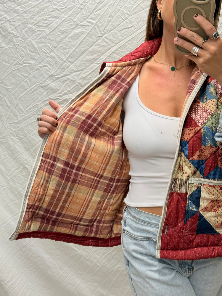 Handmade Jacket  - Denim + Quilt