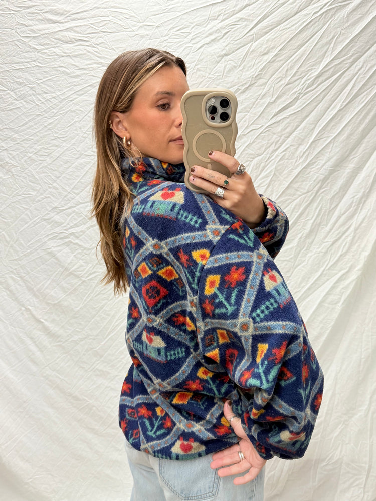 80's Homestead Fleece Henley