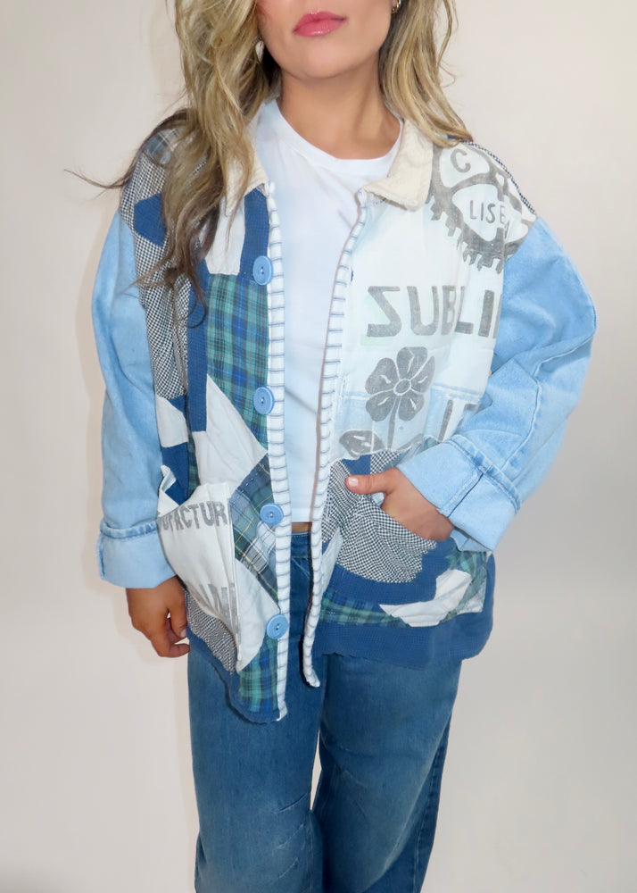 Handmade Quilted Jacket - Lisboa Patchwork