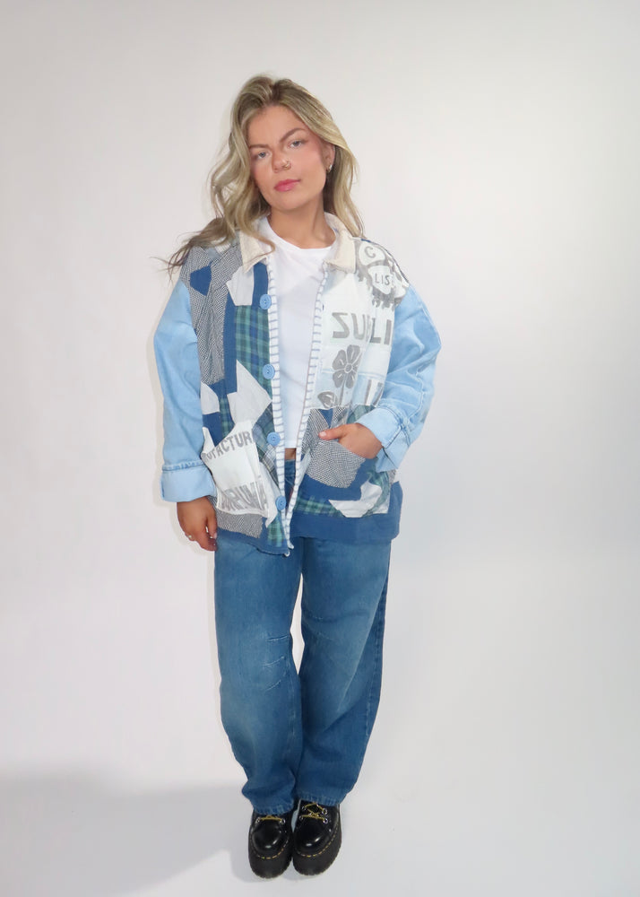 Handmade Quilted Jacket - Lisboa Patchwork