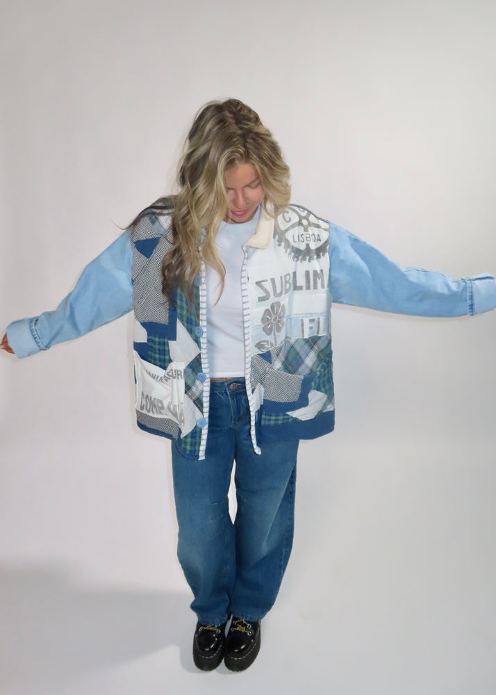 Handmade Quilted Jacket - Lisboa Patchwork