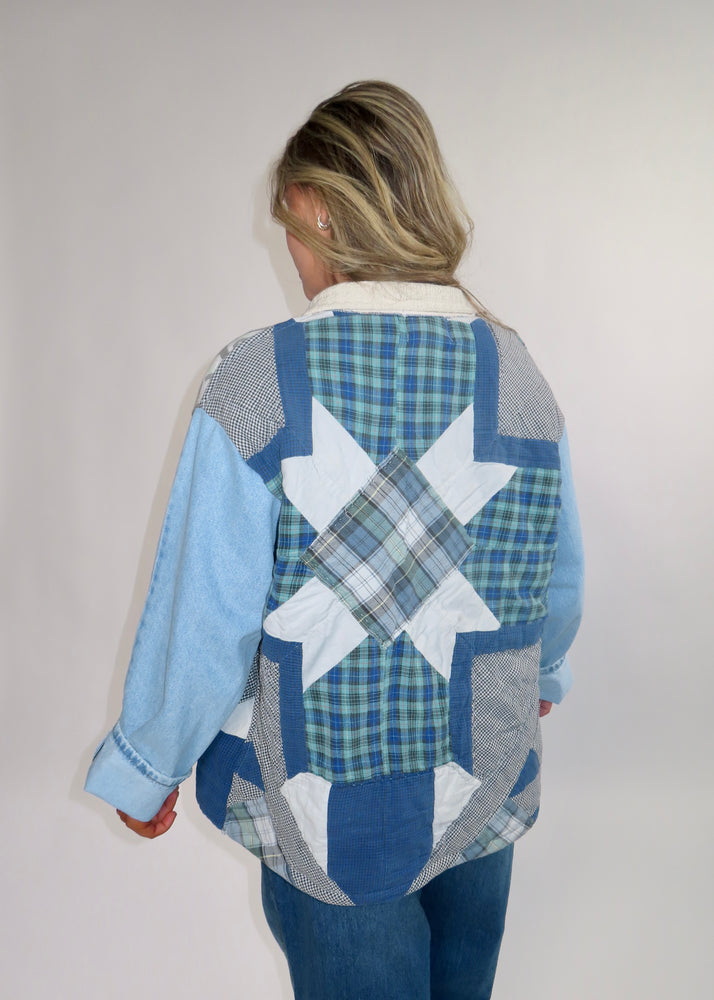 Handmade Quilted Jacket - Lisboa Patchwork