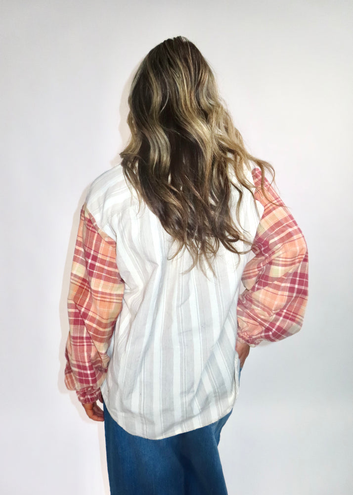 Por Do Sol Button Down