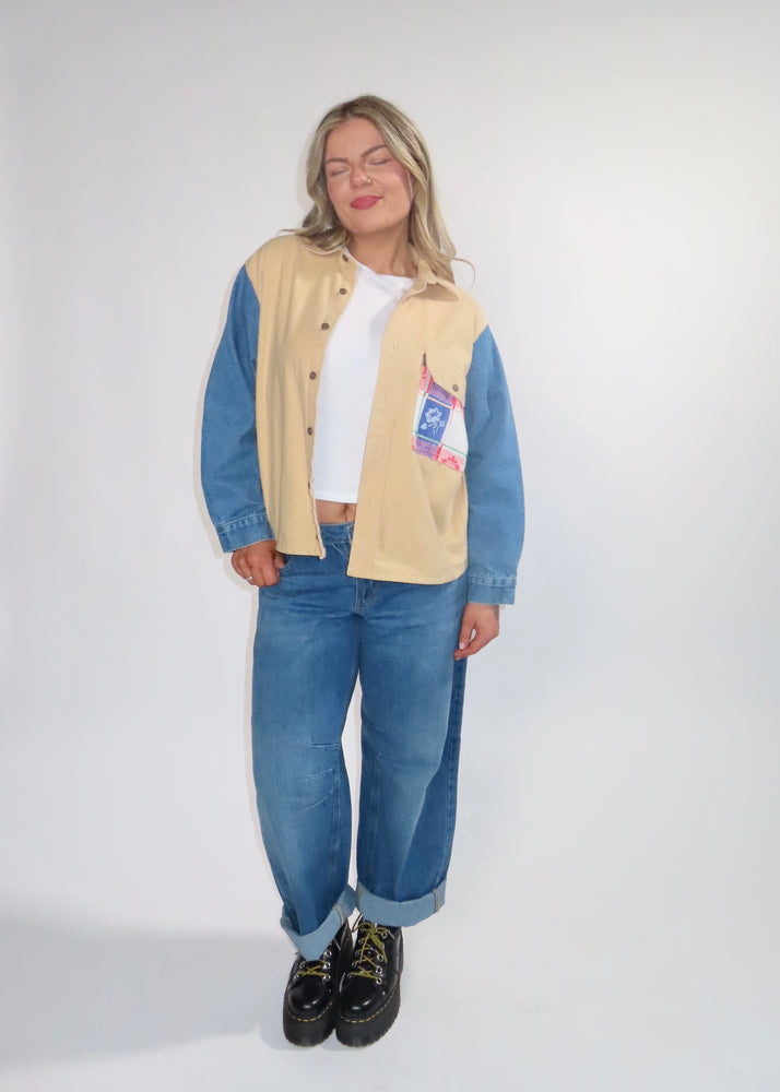 Vino Verde Denim Button Down